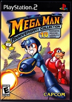 Sony PlayStation 2 Mega Man Anniversary Collection Front CoverThumbnail
